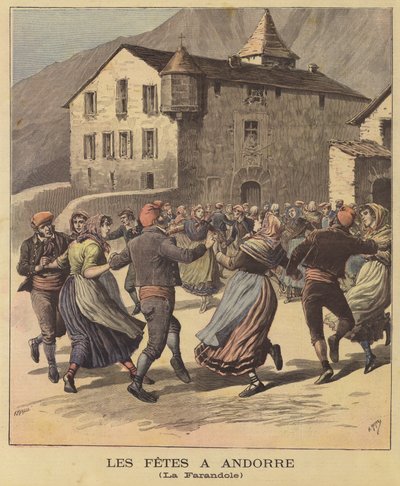 Festival in Andorra by French School